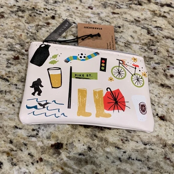 Starbucks Cardholder/Coin holder/ Key holder Wallet - Picture 3 of 4